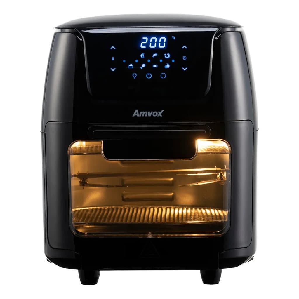 Fritadeira Elétrica Amvox 1700w Com Painel Digital Cor Preto