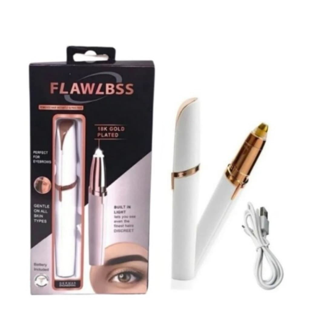 ANA1108 Caneta Depiladora Para Sobrancelhas,Nariz, Buçu, Elétrica Recarregável USB