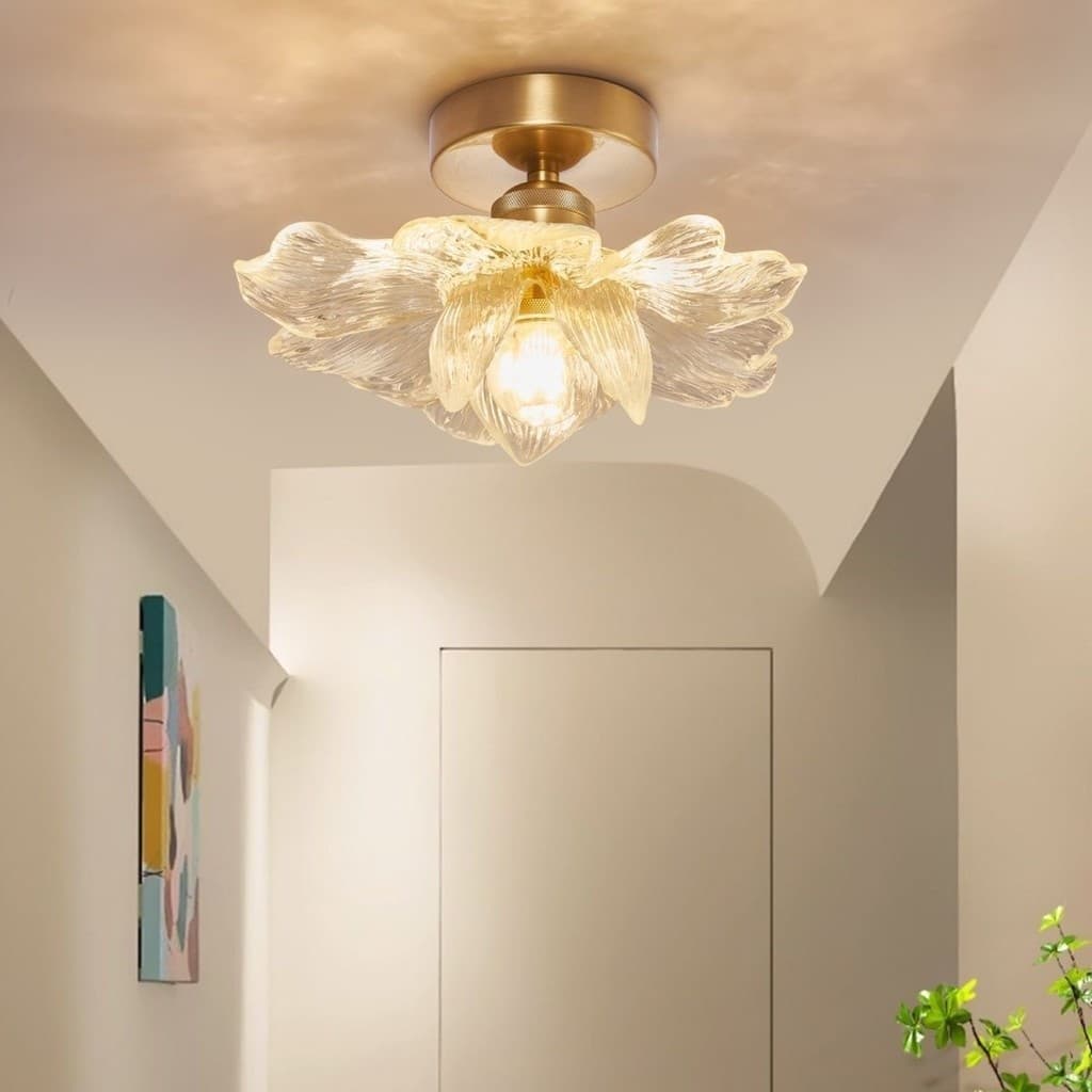 IKEE Para Quarto LumináRia De Teto Led Para Sala Moderno LumináRia Teto Luz Do Corredor Dourado LumináRia Borboleta