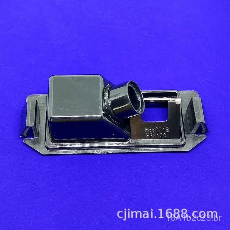 Adequado para a carcaça da luz da placa de licença da câmera do carro Kia Soul, suporte de montagem da câmera traseira d