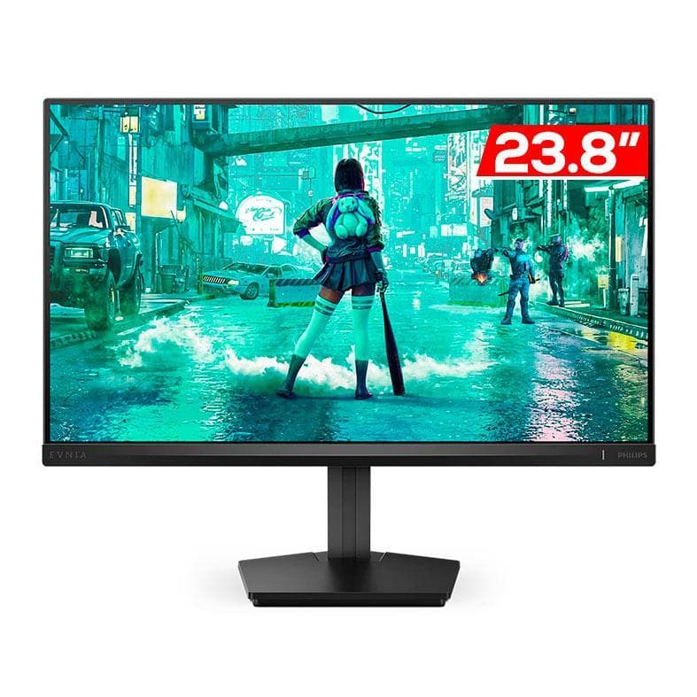 Monitor Gamer Philips Evnia, 23.8 Pol, IPS, FHD, 0.3ms, 200Hz, HDMI/DP, 24M2N3200FQ