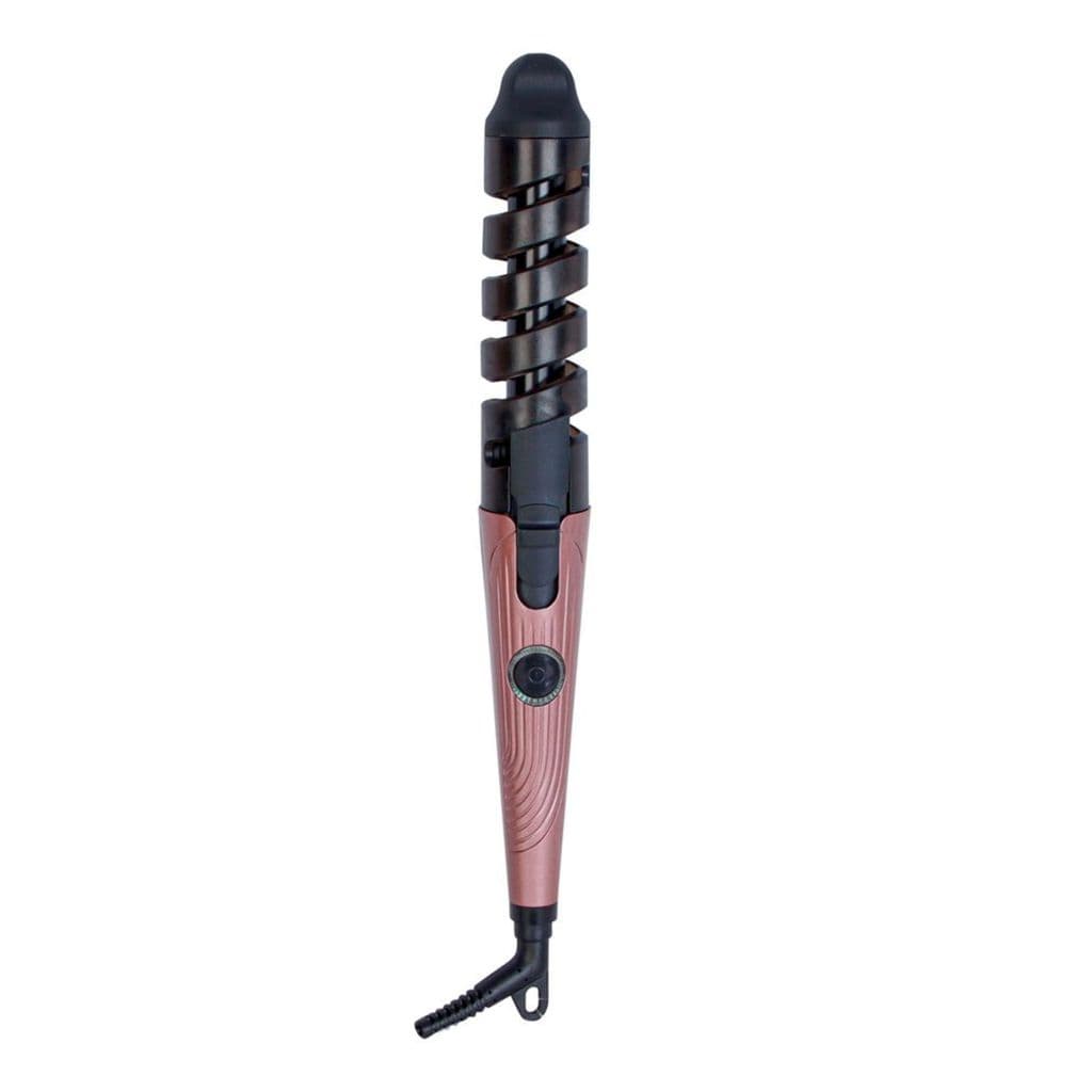 Modelador de Cachos Cabelo Bivolt 30W Rosa Elétrico Profissional