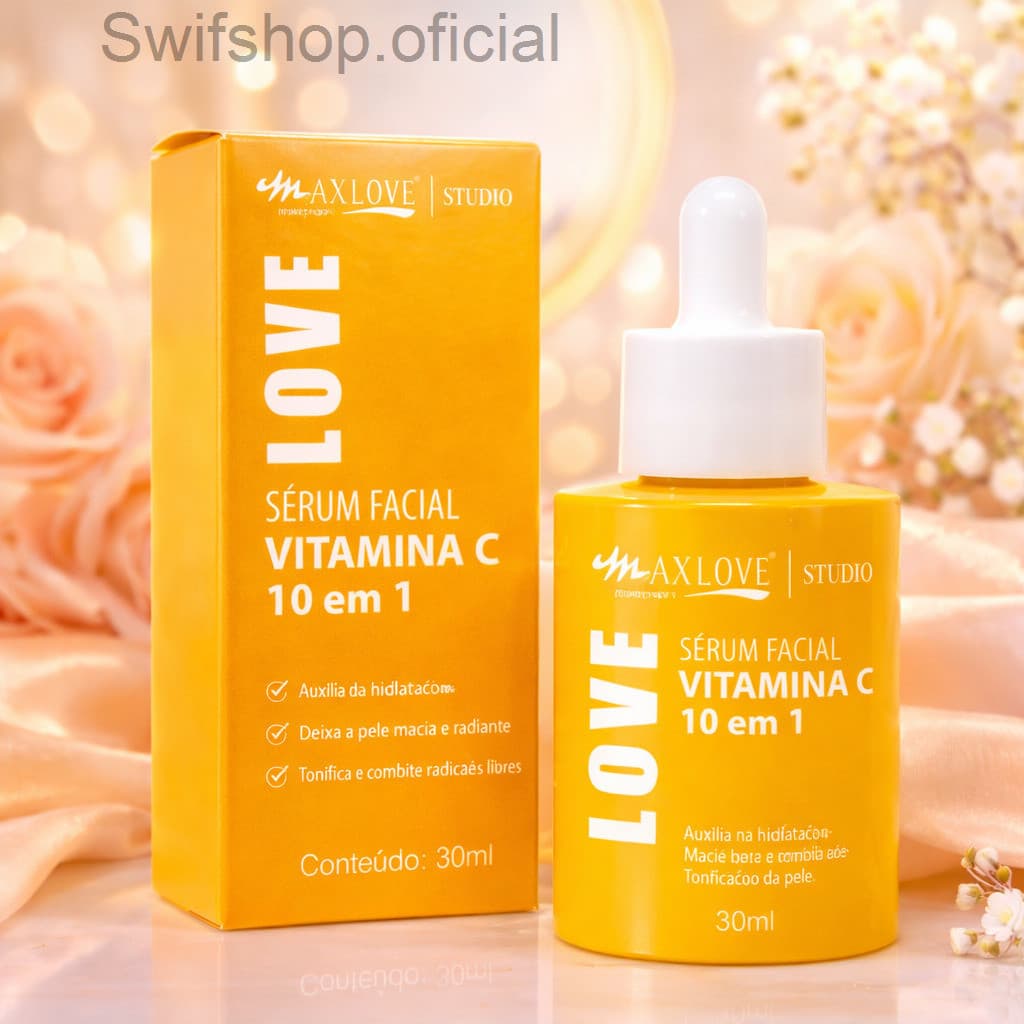 Sérum Vitamina C 10 em 1 Max LoveW39N