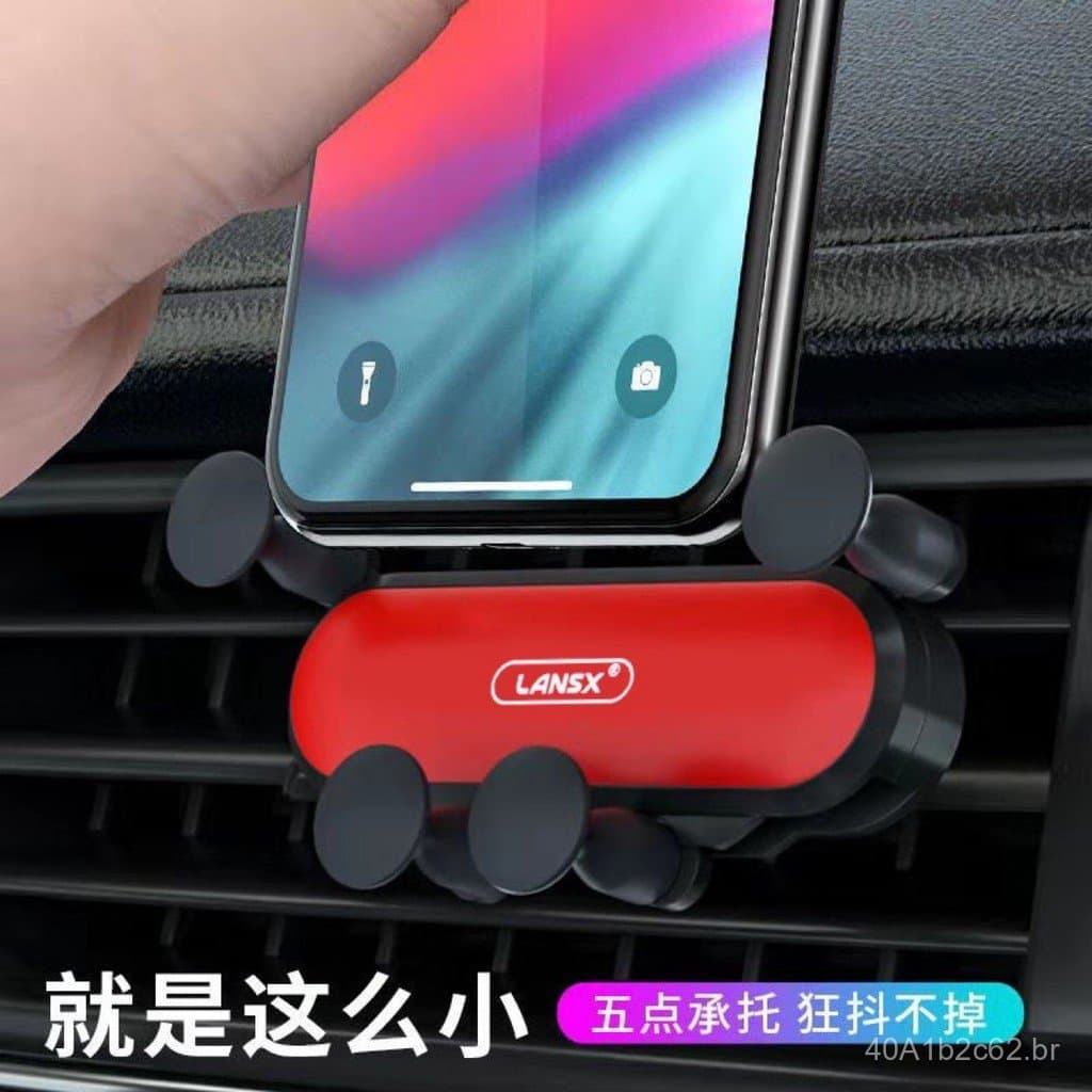 Suporte para celular de carro modelo 2022, suporte para celular com fixação por gravidade na saída de ar, suporte para c