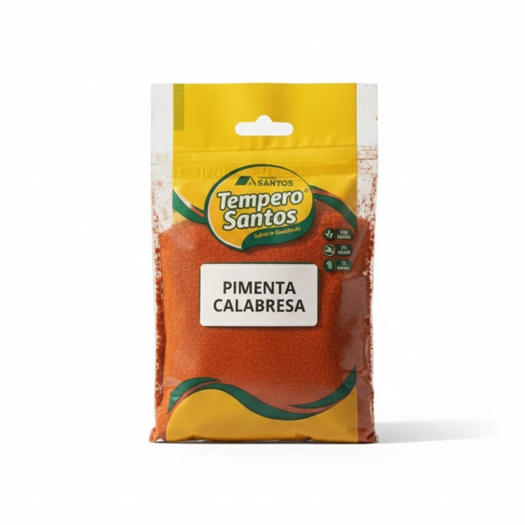 Pimenta Calabresa Em Pó Forte Pura | Tempero Para Pizzas Molhos Massas Tempero Santos
