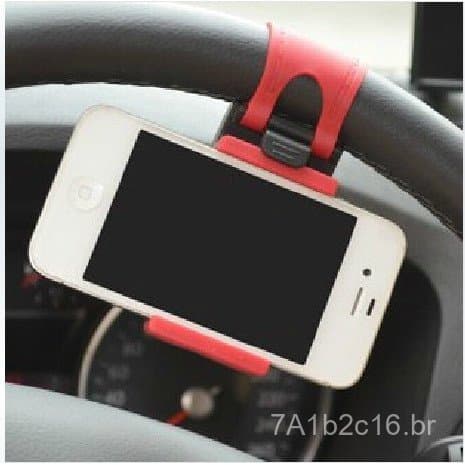 Suporte universal multifuncional para celular no volante do carro, suporte para celular montado no carro, suporte para c