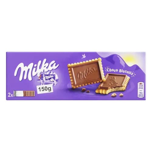 Milka Biscoito Chocolate Biscuits 150g Importado Original Pronta Entrega