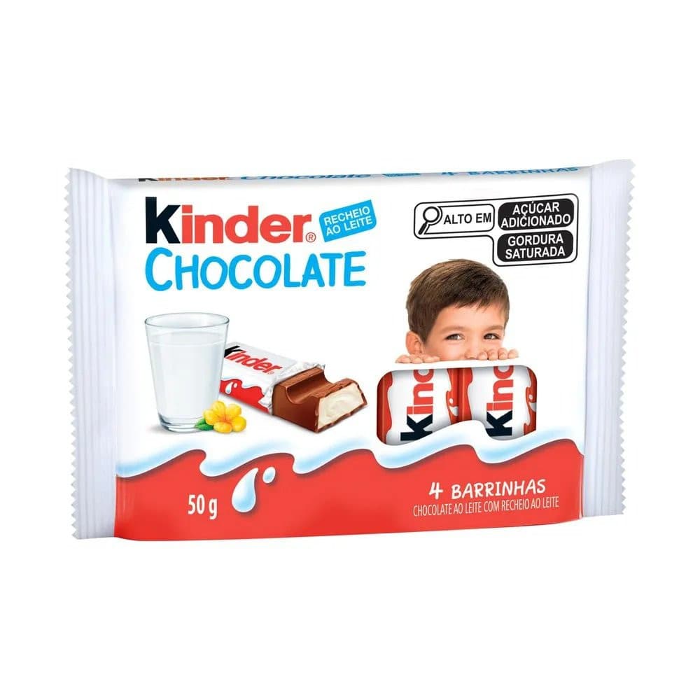 CHOCOLATE KINDER 50G Importado Original Pronta Entrega