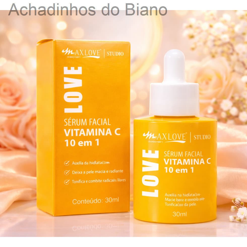 Sérum Vitamina C 10 em 1 Max LoveYQLH