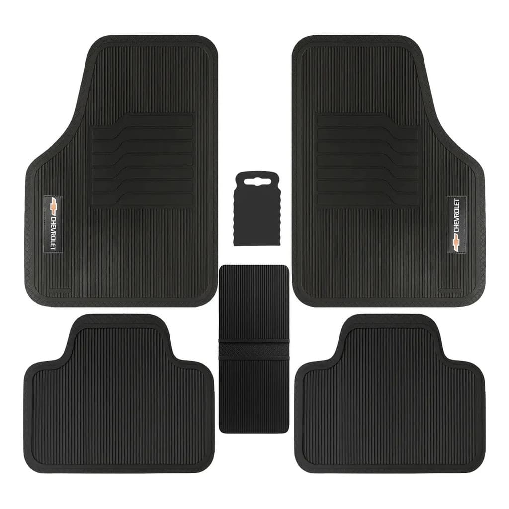 Tapete Automotivo Universal Borracha Corsa 2002 2003 2004 2005 2006 2007 2008 2009 2010 2011 2012