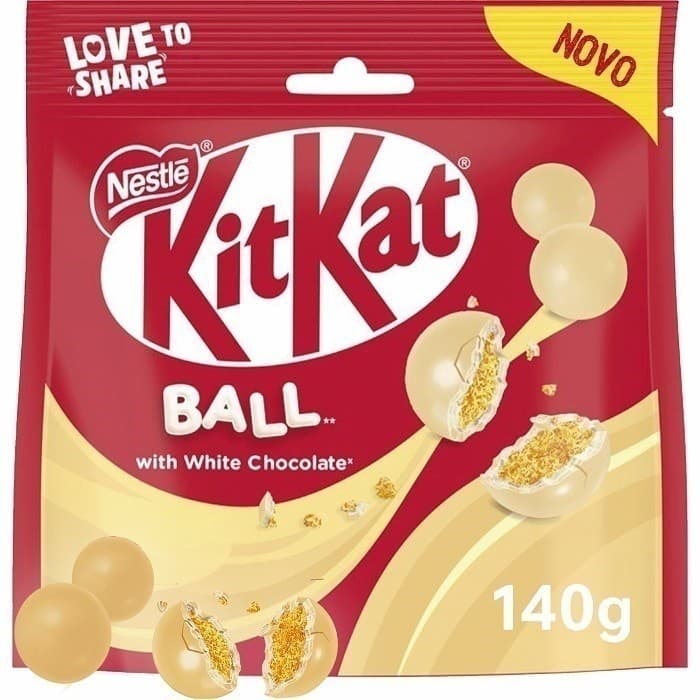 KitKat Balls White Chocolate 140g Importado Original Pronta Entrega