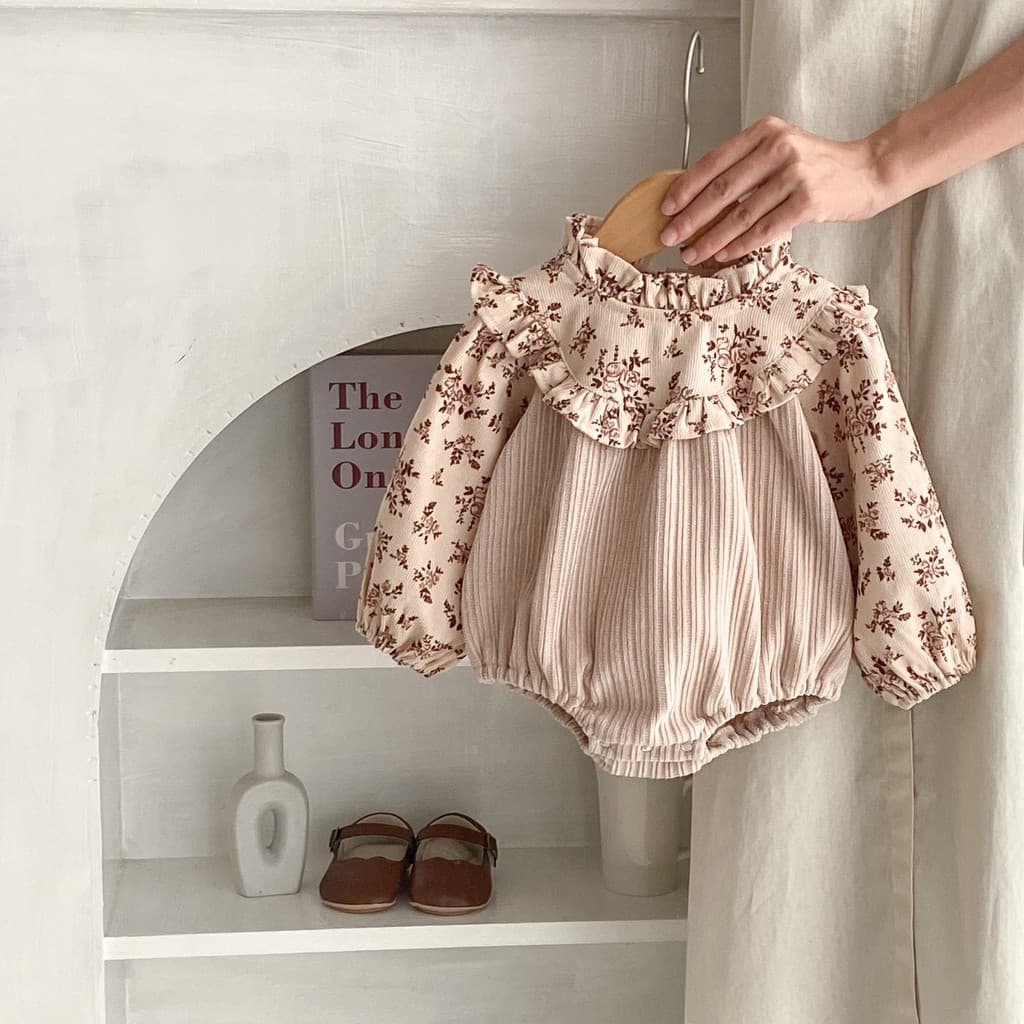 Bebê bebê primavera roupas de bebê menina Super bonito princesa macacão de uma peça primavera outono estilo ocidental pa