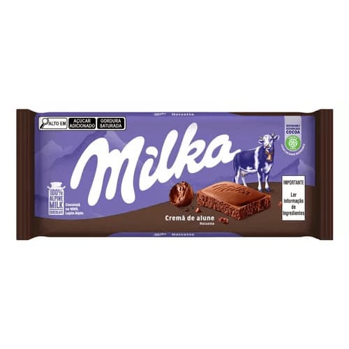 Chocolate Milka Noisette 90g Importado Original Pronta Entrega