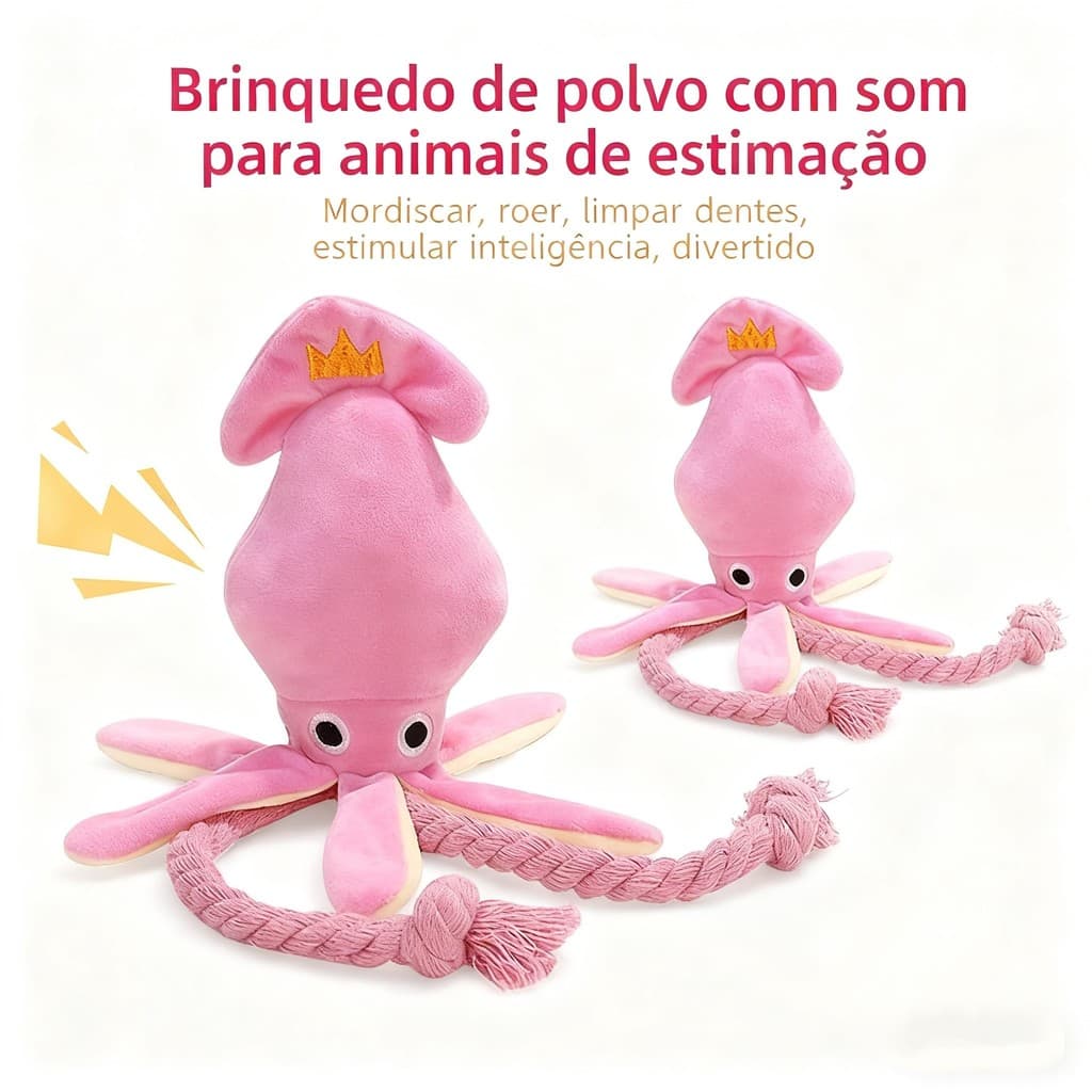 Brinquedo de pelúcia para animais de estimação com apito e corda, brinquedo interativo para cães.