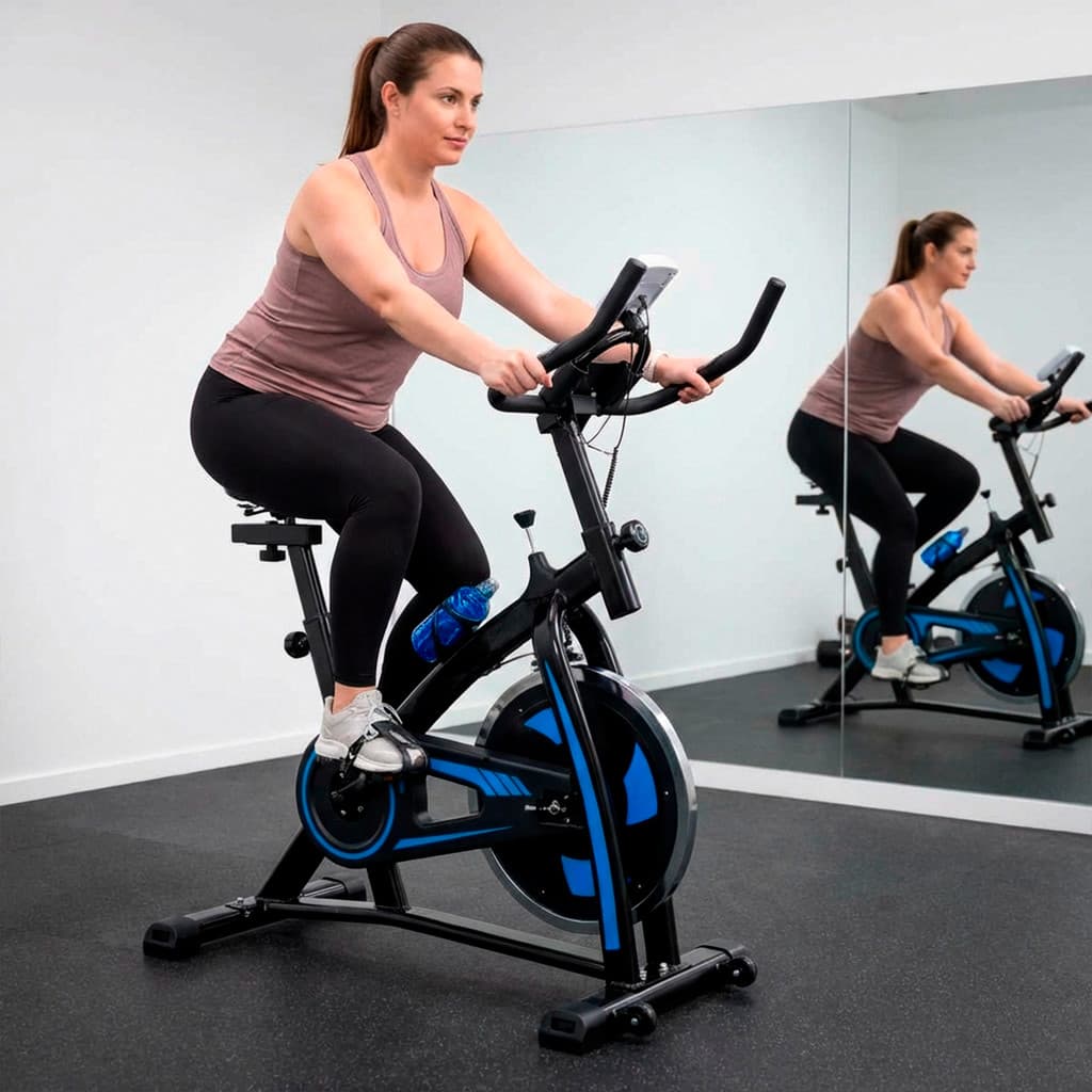 Bike Ergometrica Bicicleta Spinning de academia profissional suporta 120kg Ergonomica Magnetica Top!