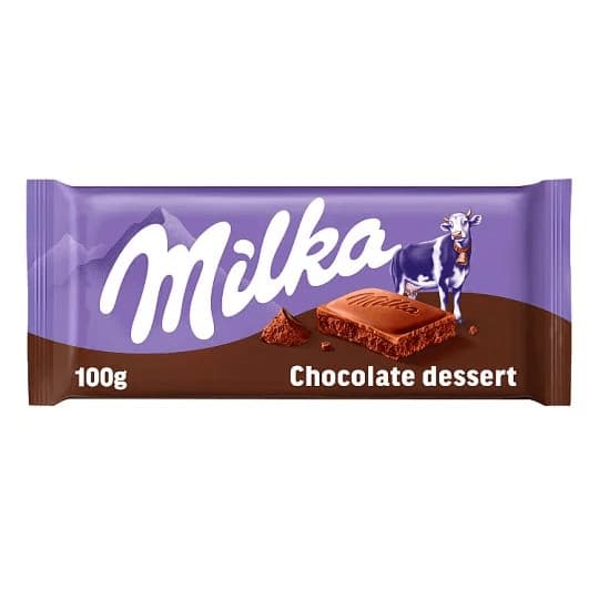 Milka Chocolate Dessert 100g Importado Original Pronta Entrega