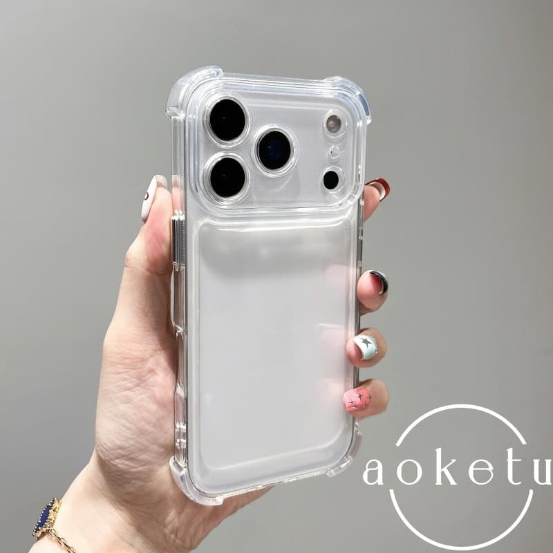 Adequado Para Capa De Telefone Apple 17 , 16 anti-Queda , Protetora 15 pro , 14 Almofadas De Ar , iPhone , 13 Airbags De