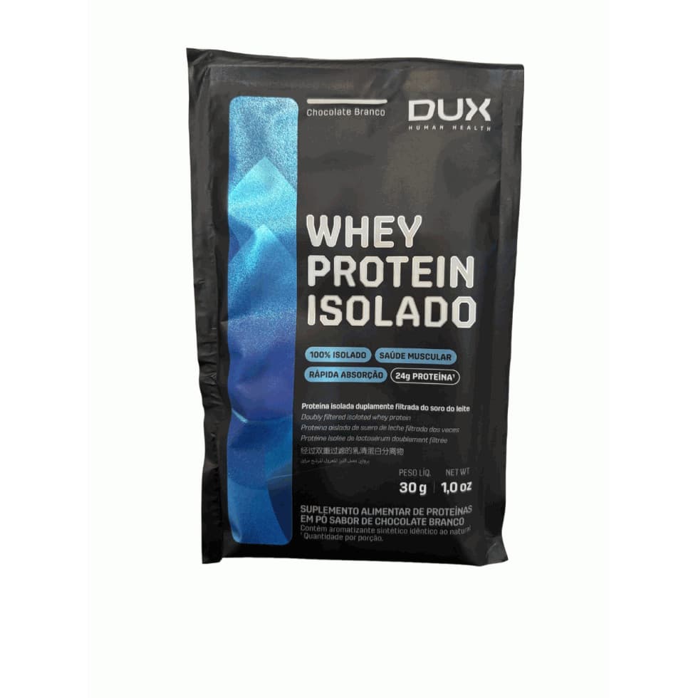 Whey Protein Isolado Sachê - Sabor: Chocolate Branco (30g)