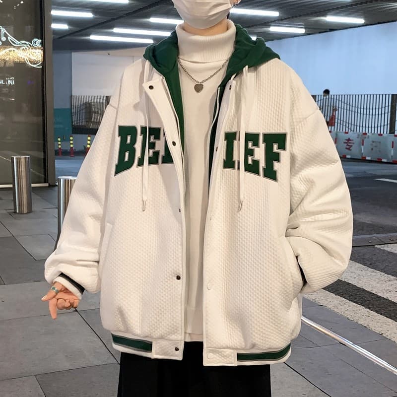 Jaqueta masculina primavera outono versão coreana jaqueta na moda rufião bonito Casual All-Match jaqueta outono inverno 