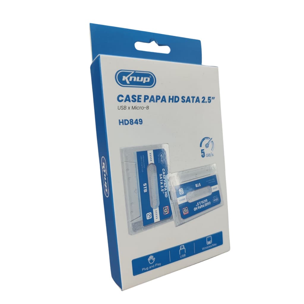Case Para Ssd Externo 2,5 Usb 3.0 Sata3 Vintage Fita Cassete