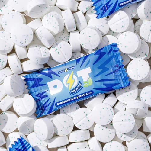 Balas Dot Energético Menta Melhor Sabor Varias Quantidades