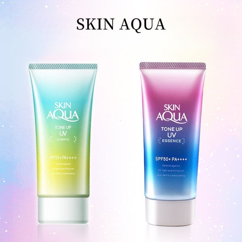 Rohto SKIN AQUA Protetor Solar Rainbow Isolamento Fps50 Hidratante Facial UV Cuidados Com A Pele Sensação De Luz E Confo