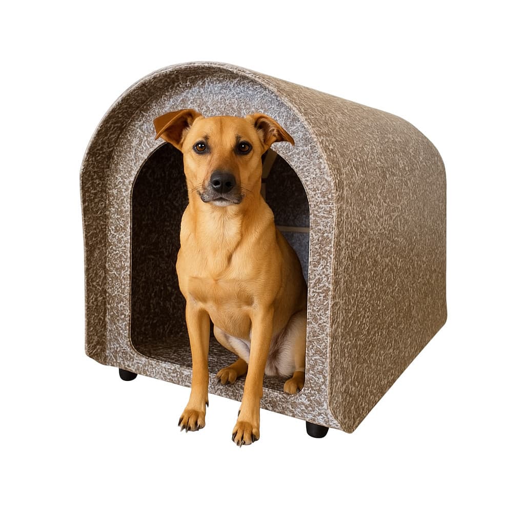 Casa Casinha Cachorro Cães  Ecologica N4 Porte Medio Segurança e Conforto Para Seu Pet