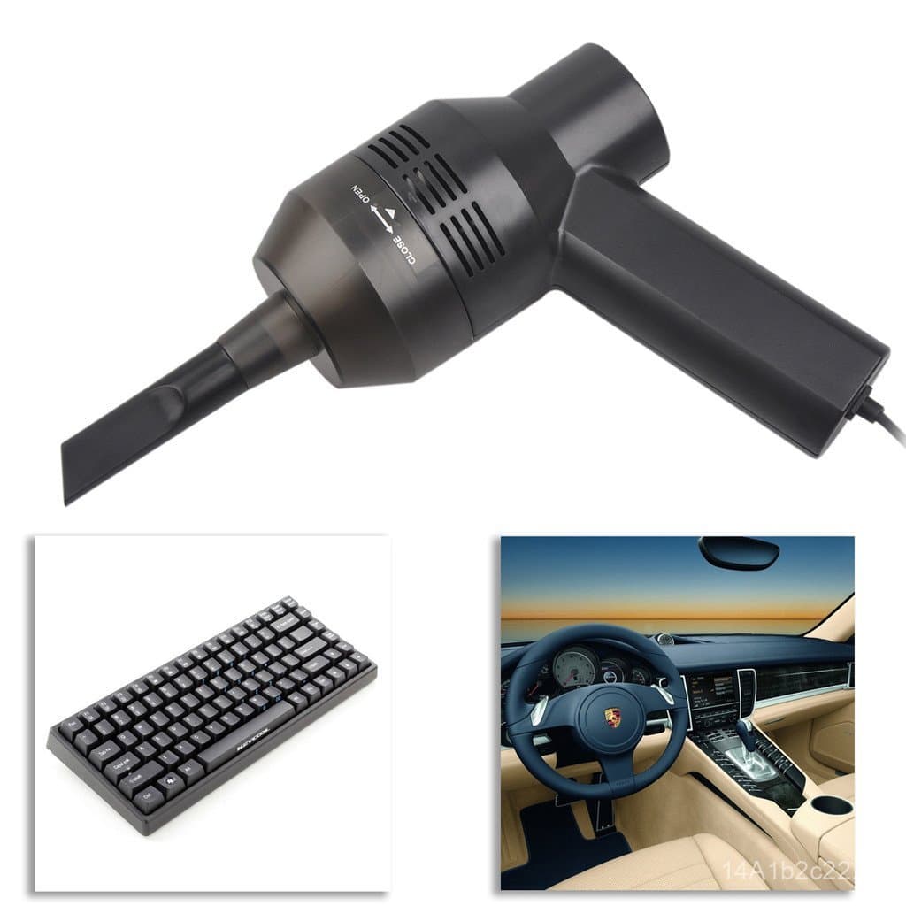 Aspirador de Pó Portátil USB para Casa e Computador, Mini Aspirador de Mesa Potente, Aspirador USB de Grande Capacidade