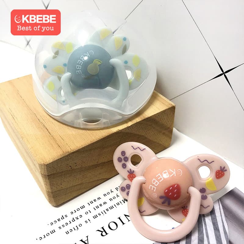 Chupeta de bebê Super macia imitação de leite materno chupeta de bebê tipo dormir chupeta de bebê recém-nascido coaxial