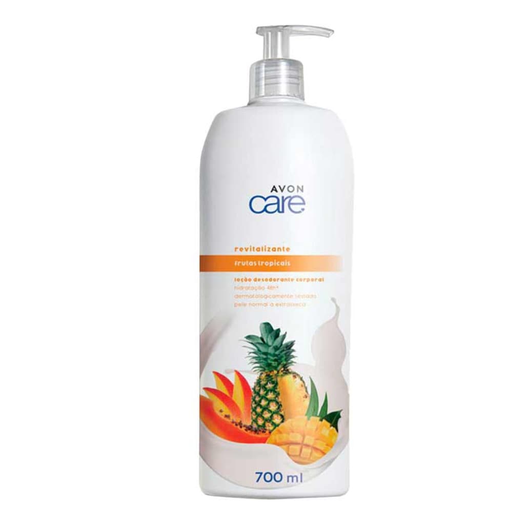 Loção Hidratante Desodorante Corporal Care 700ml Frutas Tropicais - Avon