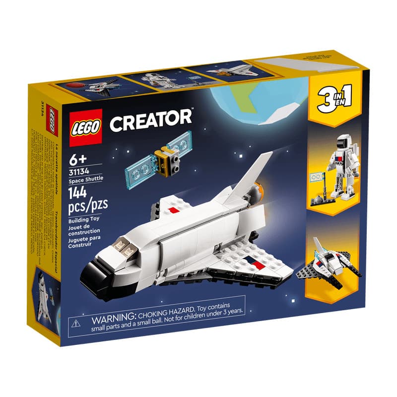 Blocos de Montar - Creator 3 em 1 - Onibus Espacial - 31134 LEGO DO BRASIL