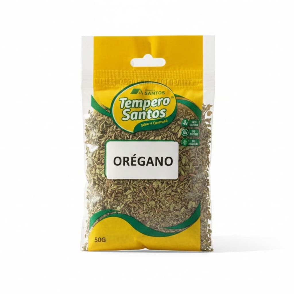 Oregano Seco Folhas Selecionadas Puro | Tempero Para Massas e Pizzas - Tempero Santos