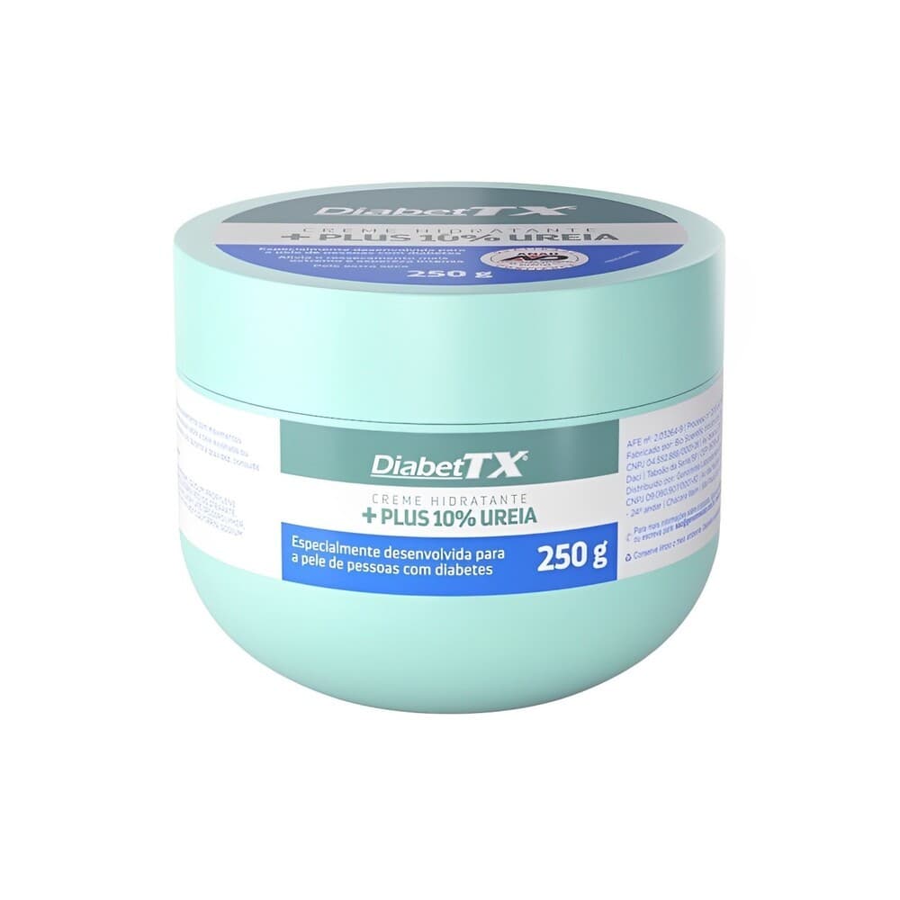 Creme Hidratante Diabettx Plus 10%  Ureia Com 250G