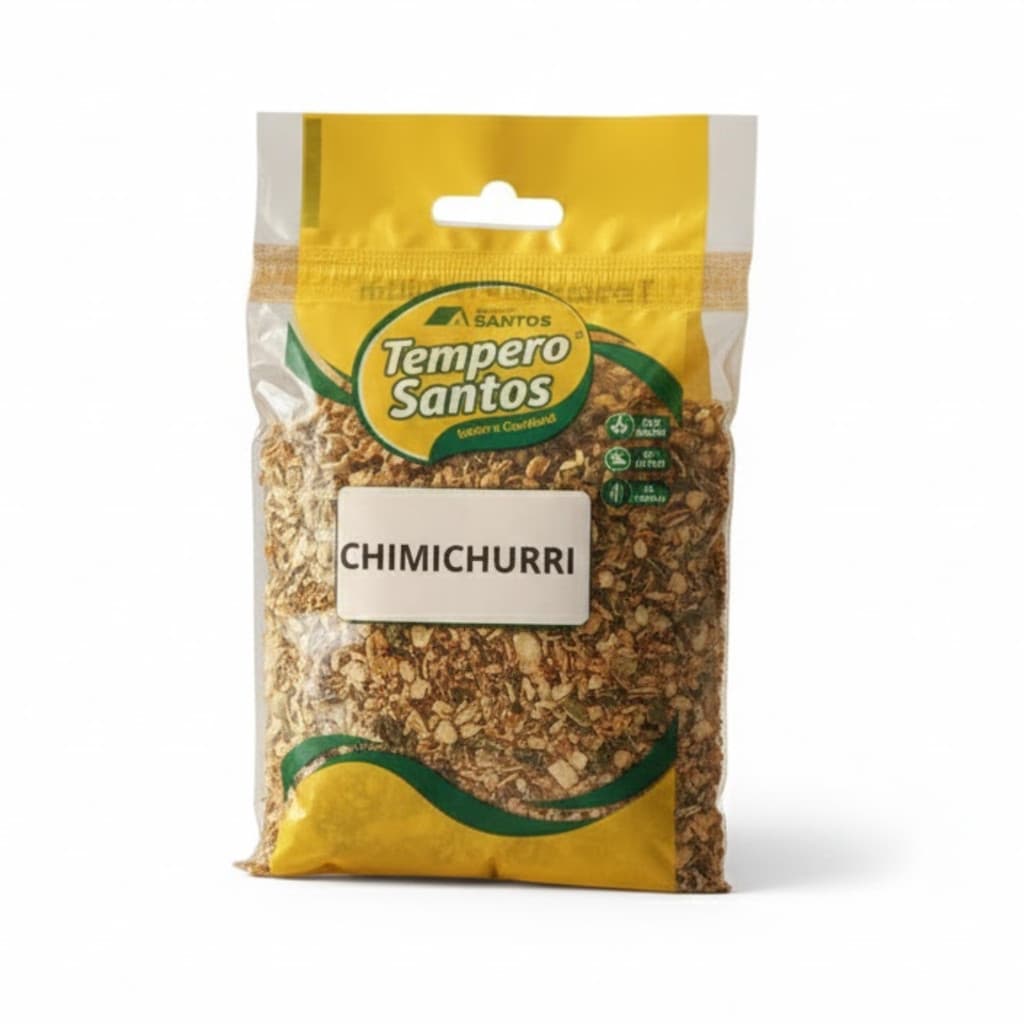 Tempero Chimichurri Seco Sem Pimenta Puro | Ervas Argentinas Suave - Tempero Santos