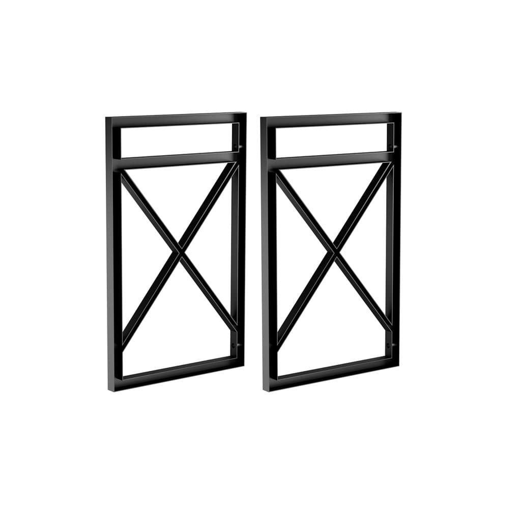 Kit 02 Suporte Nicho Prateleira Estilo Industrial Parede We
