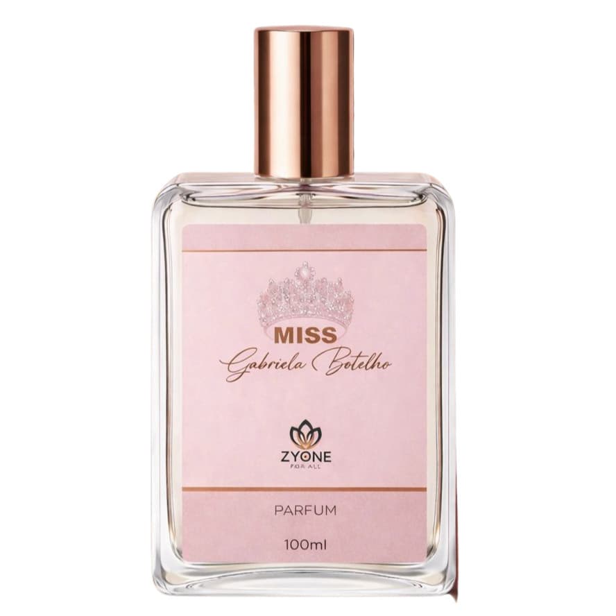 Perfume Miss Gabriela Botelho Feminino Árabe Zyone Alta Fixação Essência Importada Parfum Afeef