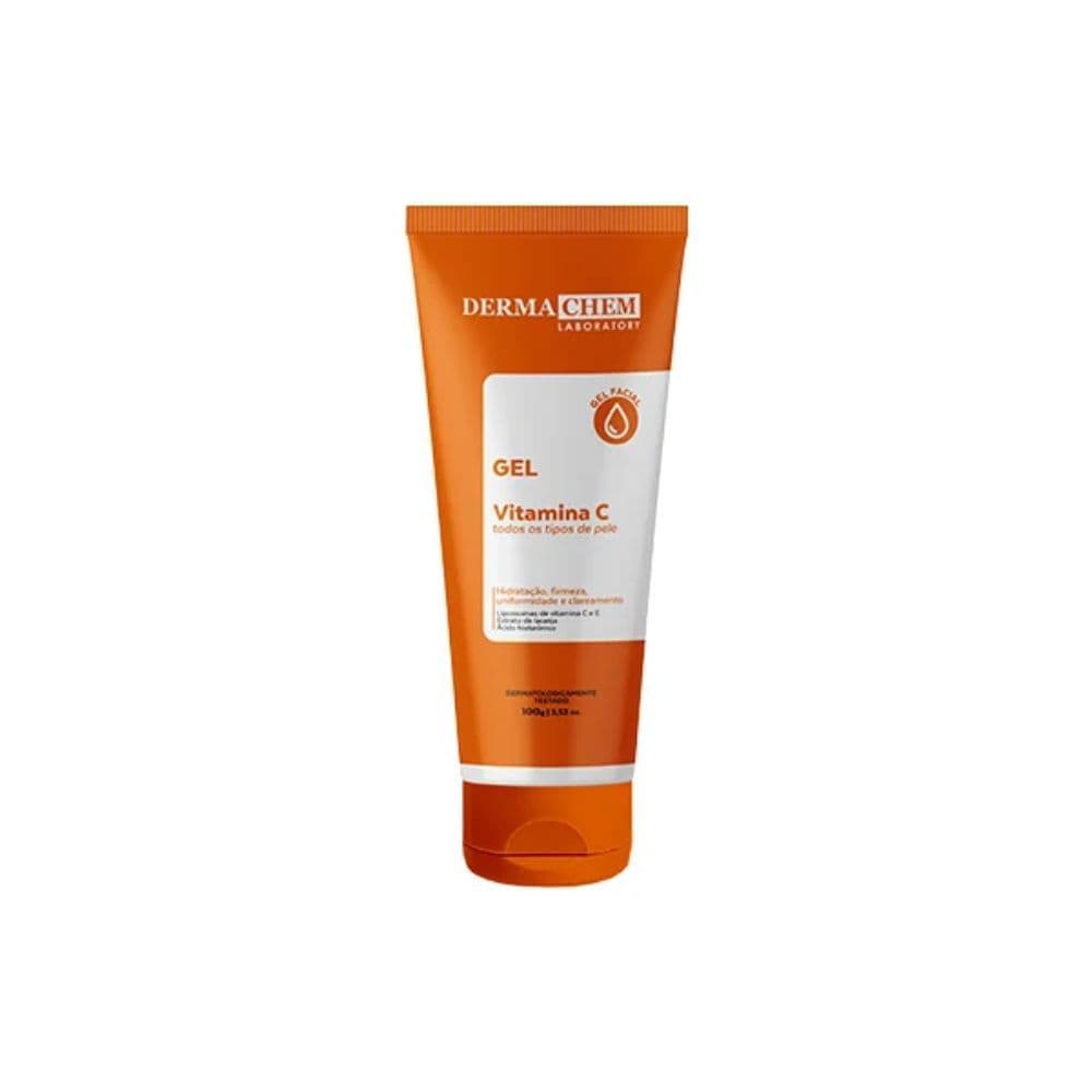 Gel Facial Vitamina C Anti-Idade  100g Dermachem