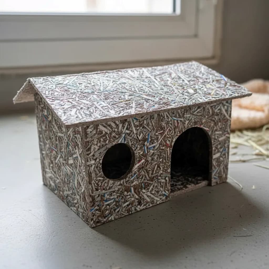 Casa Toca Casinha Toquinha Para Mini Tartaruga e pequenos Roedores