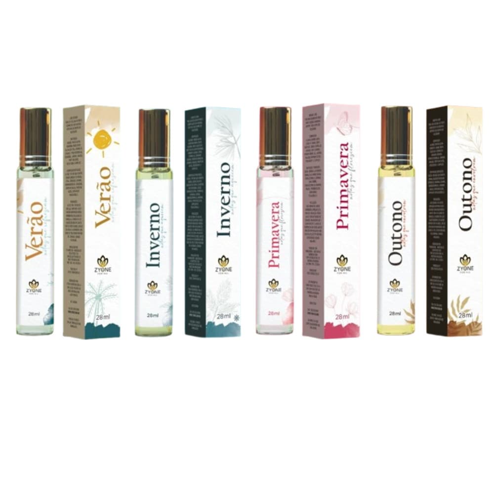 Perfume 4 Estações Ellix Feminino Zyone Essência Importada Parfum