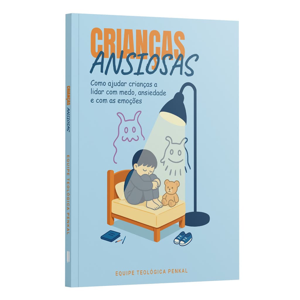 Livro Crianças Ansiosas | Como Ajudar os Pequenos a Lidar com Medo e Emoções | Equipe Teológica Penkal