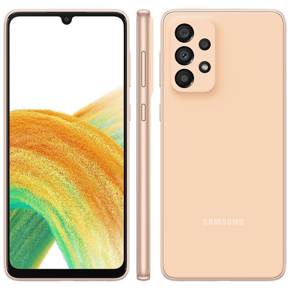 Usado: Galaxy A33 128GB Rose Bom - Trocafy - Samsung
