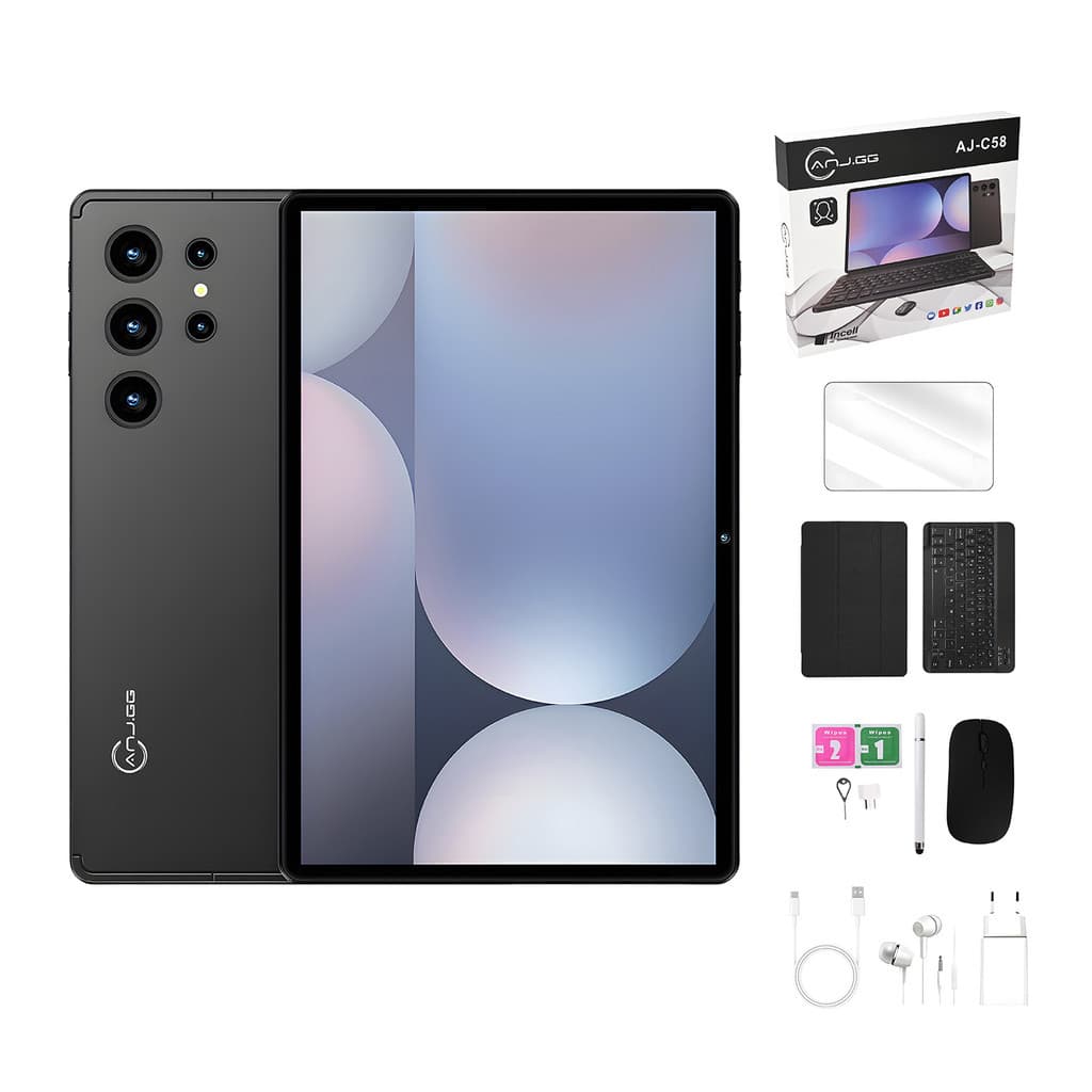 Pad 9X Tablet Android Multifunção 10.5” FHD WiFi 5G 6+128GB Bateria 8000mah