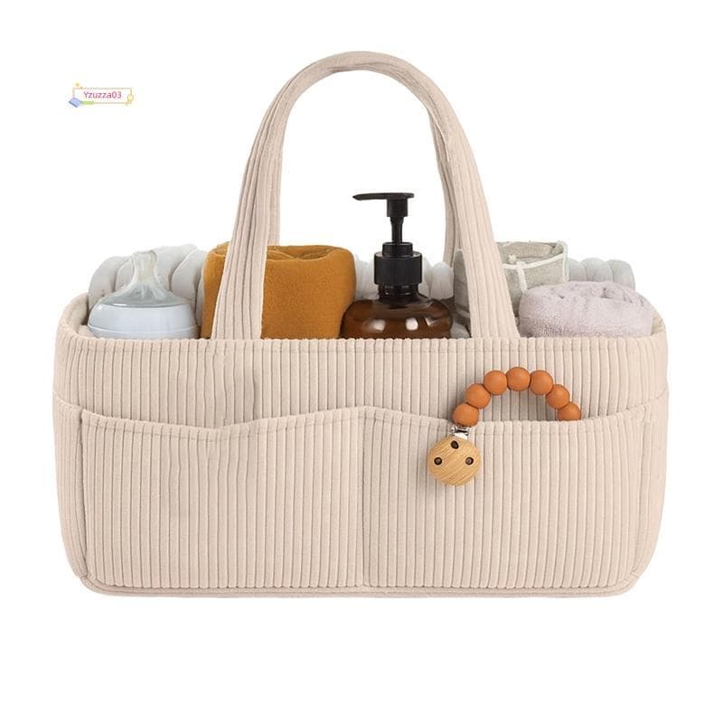 Organizador De Fraldas Para Bebês Recém-Nascidos , Cesta Elegante Armazenamento De Berçário , Presente Essencial Chá De 