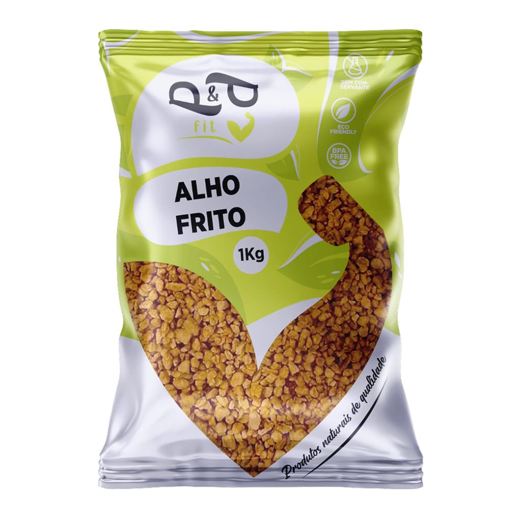 Alho Frito Premium 1Kg - P&P