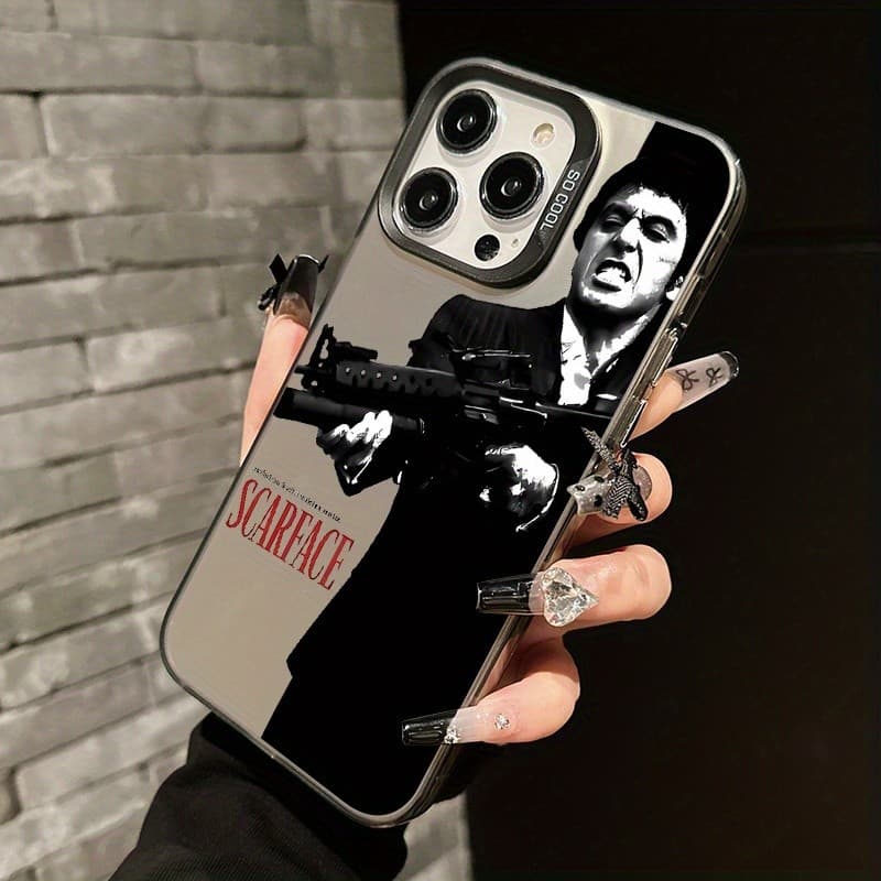 Capinha Estilo Filme Vintage Anti-impacto iPhone 17 plus XS max XR 11 pro 12 13 15 16 14 PLUS 7 8 PLUS Casos