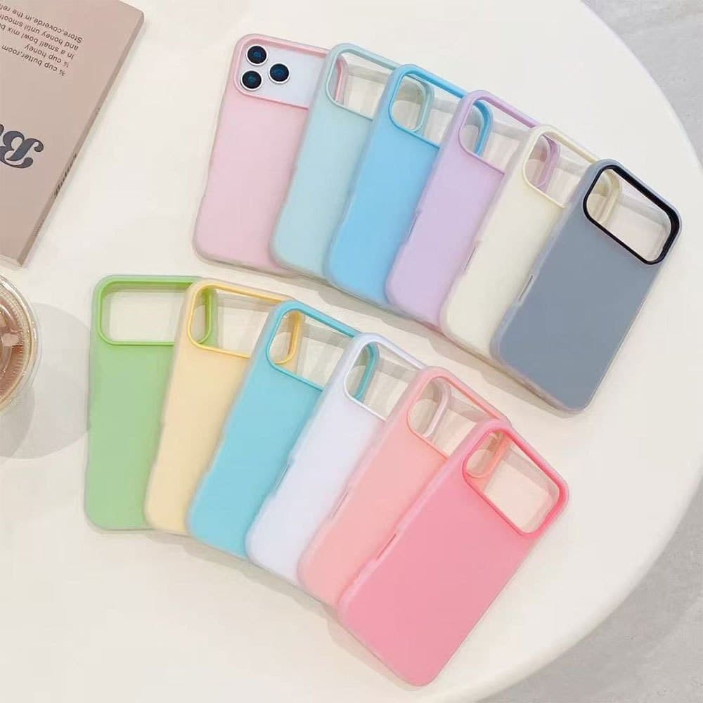 Capinha Celular Jelly Macia Cores Doces Samsung A17 A07 A26 A06 A16 A35 A54 A05S A05 A15 A14 A13 A52 A04S A03S A04E A03