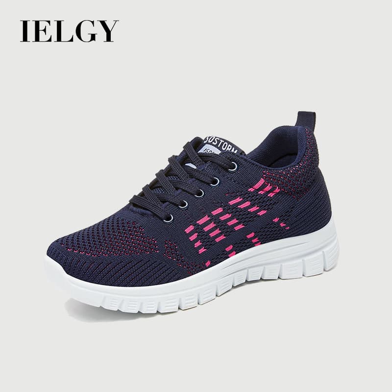IELGY Sapatos Femininos 2026 Novos Tênis De Corrida Macios E Confortáveis Com Design Simples