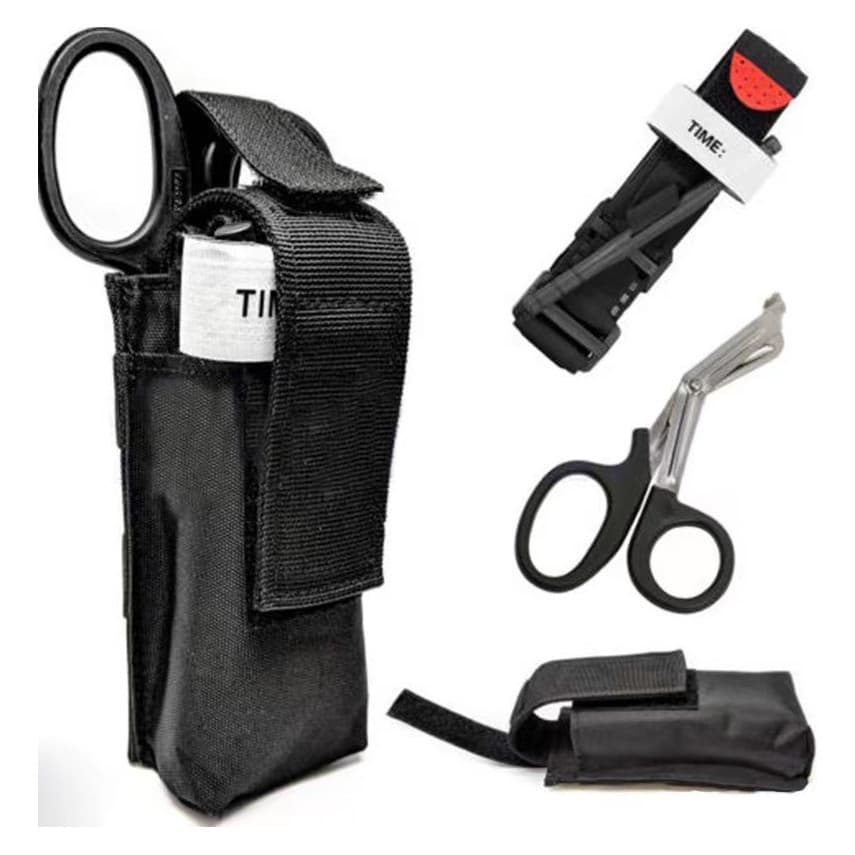 Kit Bolsa Com Torniquete Tesoura  Emergência CAT - Pronta Entrega