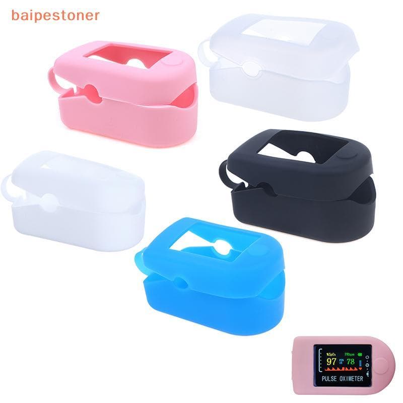 [baipestoner] Silicone Armazenamento Bolsa Clipe De Dedo Oxímetro Protetor Caso Médico Suporte De Pulso