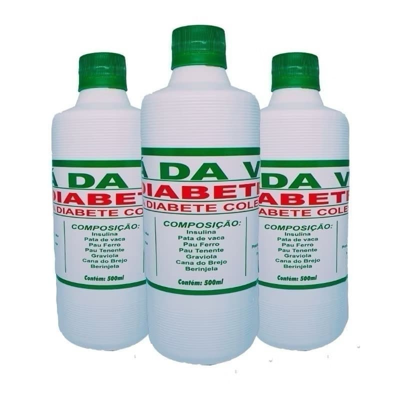 3X CDV suporte diabético 500ml